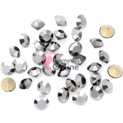 Diamante 100 buc de unghii 3D, DS021 Metalizat 2,0mm 